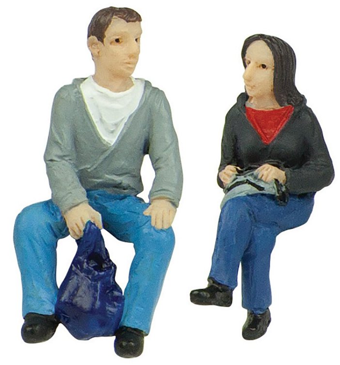 Sitting Passengers A (O Gauge)