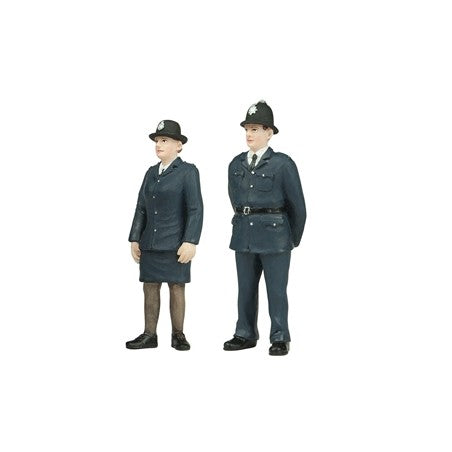 Policeman and Policewoman (O Gauge)