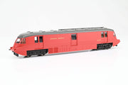 Streamlined Railcar Express Parcels BR Crimson