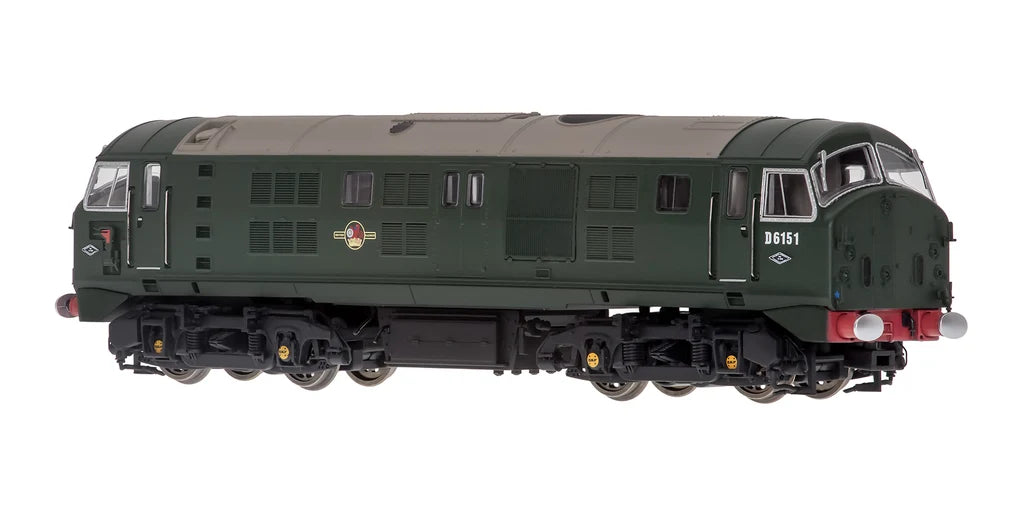 4D-025-006 - Dapol - OO - Class 21 D6151 BR Green with Tablet Catcher
