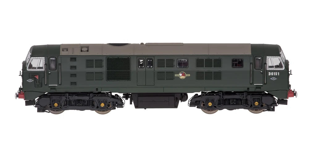 4D-025-006 - Dapol - OO - Class 21 D6151 BR Green with Tablet Catcher