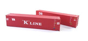 4F-028-219 45Ft High Cube Container K Line & Cai Twin Pack SPECIAL OFFER
