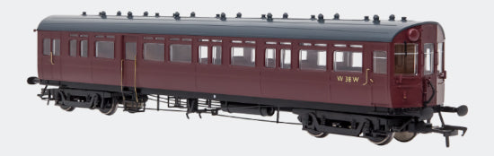 4P-004-007 GWR Autocoach W38 BR Maroon SPECIAL OFFER