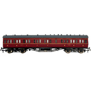 4P-010-101 - Dapol - OO - 57ft Stanier Non-Corridor Composite 19180 LMS Lined Maroon