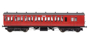 GWR Toplight Mainline Coach Second Brake 3757 BR Maroon