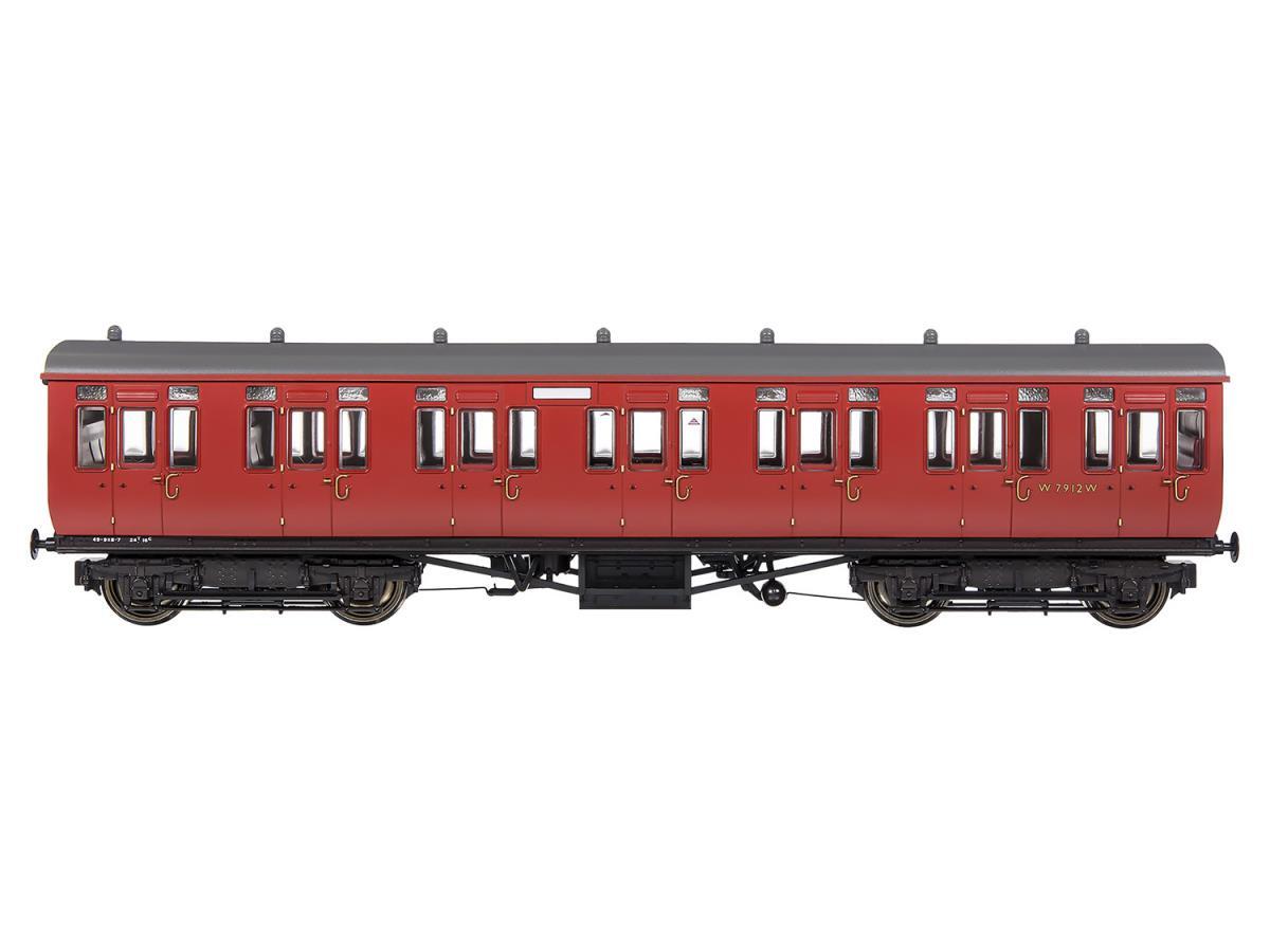 GWR Toplight Mainline Coach Composite 7912 BR Maroon