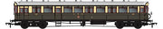 GWR Autocoach GWR Lined Choc/Cream  DCC SOUND