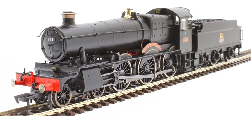 7800 Class Hinton Manor 7819 BR Black Large Early Emblem