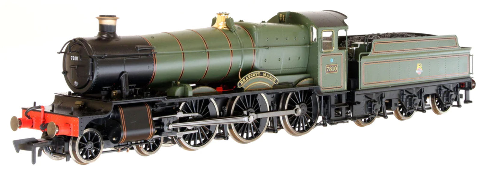 7800 Class Draycott Manor 7810 BR Green Small Early Emblem