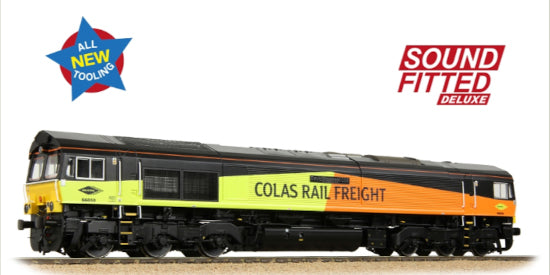 50-004AASFX Class 66/8 66850 'David Maidment OBE' Colas Rail Freight - Sound Fitted Deluxe - SPECIAL OFFER