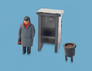 5034 Fog Man, Hut and Brazier