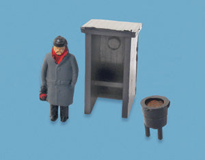 5034 Fog Man, Hut and Brazier