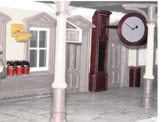 5048 - PECO Modelscene Platform Accessories Steam Era