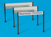 5095 - PECO Modelscene - OO/HO - Station Nameboards - Modern Type