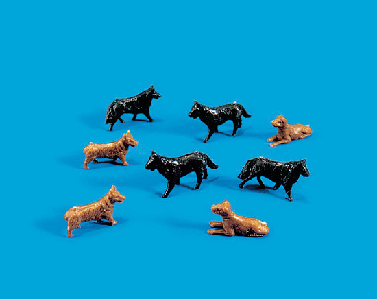 5102 - PECO Modelscene - OO/HO - Dogs (8)