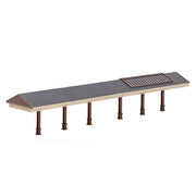 515 Island Platform Apex Roof Canopy