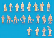 5156 - PECO Modelscene - N - Assorted Unpainted Figures Set A