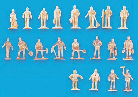 5156 - PECO Modelscene - N - Assorted Unpainted Figures Set A