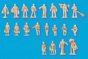 5157 - PECO Modelscene - N - Assorted Unpainted Figures Set B