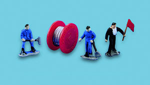 5166 - PECO Modelscene - N - Cable Laying Party