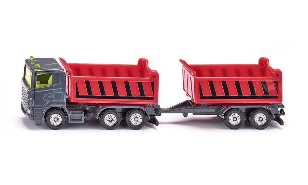 516/1685 - Siku - Alpha Toys - Truck with Dumper Body And Tipping Trailer