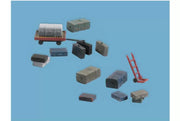 5174 - PECO Modelscene - N - Luggage, Trolleys and Sack Trucks