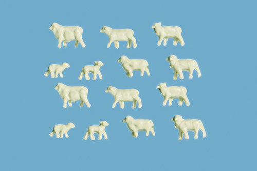 5177 - PECO Modelscene - N - Sheep and Lambs