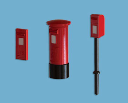 5191 - PECO Modelscene - N - Post Boxes