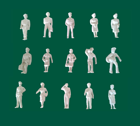UNPAINTED ARMY/NAVY/RAF PERSONNEL