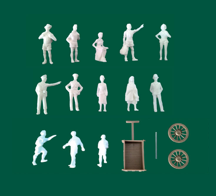 UNPAINTED HIKERS/SCOUTS/PUBLIC SERVICE PERSONNEL