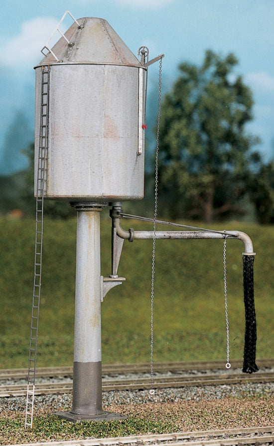 528 - Round Water Tower (conical or flat top)