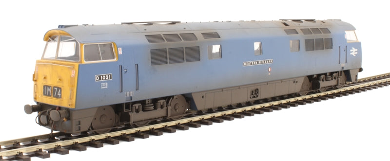 Class 52 - D1031 - BR Blue - Western Rifleman Weathered
