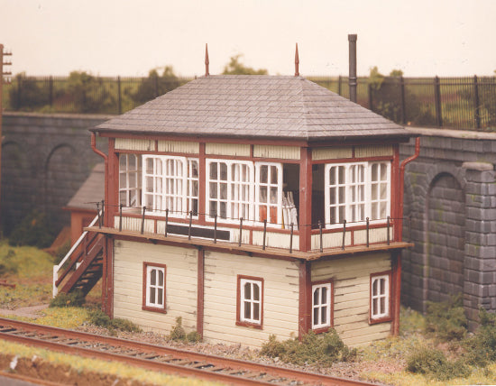 536 - Midland Signal Box (130mm x 50mm)
