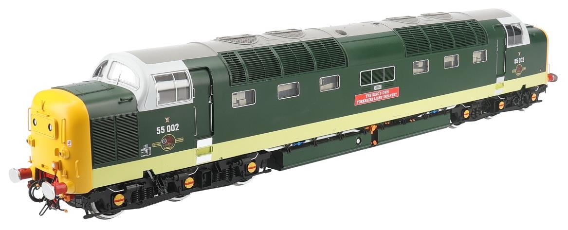 Class 55 'Kings Own Yorkshire Light Infantry' No. 002 BR Grn