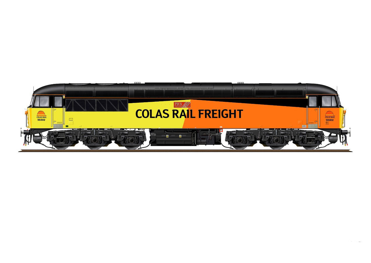 56302 - Cavalex Models - PECO Railway Modeller 70 Years Special Class 56 - DCC Sound Fitted