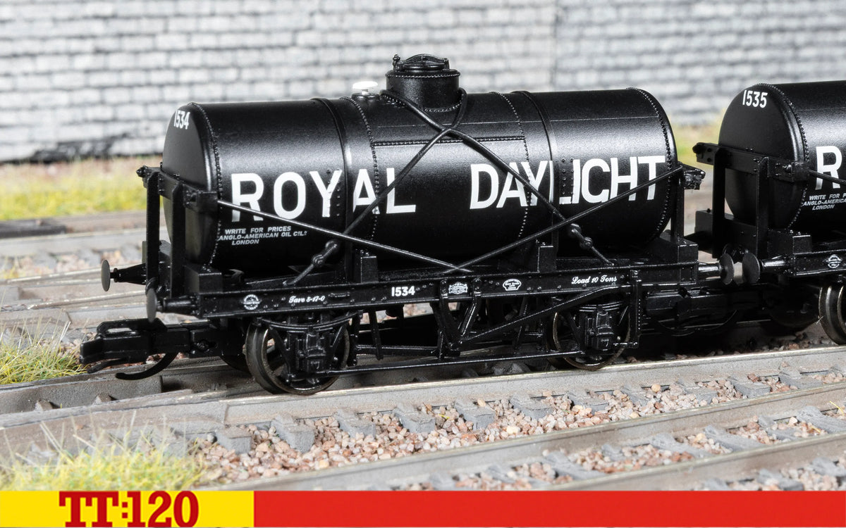 TT6046 - Hornby - TT:120 - Royal Daylight 12T Tank Wagon Triple Pack 1534-1535-1536
