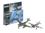 Revell Model Set 63711 Combat Set Me262 & P-51B Mustang 1:72 (includes cement and paint)