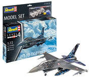 63844 - Revell - Model Set Lockhead Martin F-16D Tigermeet 2014 (includes cement and paint) 1:72