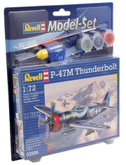 Revell Model Set 63984 P-47M Thunderbolt (includes cement and paint) 1:72