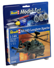 64046 - Revell - Model Set AH-64D Apache (includes cement and paint) 1:144