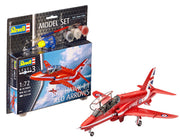 Revell Model Set 64921 Bae Hawk T.1 Red Arrows (includes cement and paint) 1:72