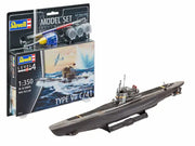 65154 - Revell - Model Set German Submarine T.VII 1:350 (includes cement and paint)