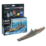 65183 - Revell - Model Set Battleship USS New Jersey (includes cement and paint) 1:1200