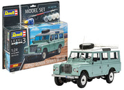 67047 - Revell - Model Set Land Rover Series lll LWB Station Wagon (includes cement and paint) 1:24