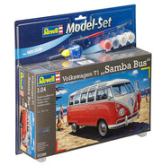 Revell Model Set 67399 Volkswagen T1 'Samba Bus' (includes cement and paint) 1:24