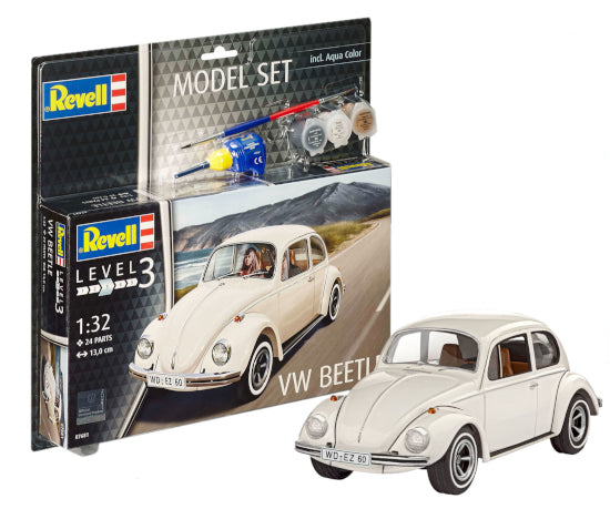 Model Set 67681 VW Beetle (includes cement and paint) 1:32