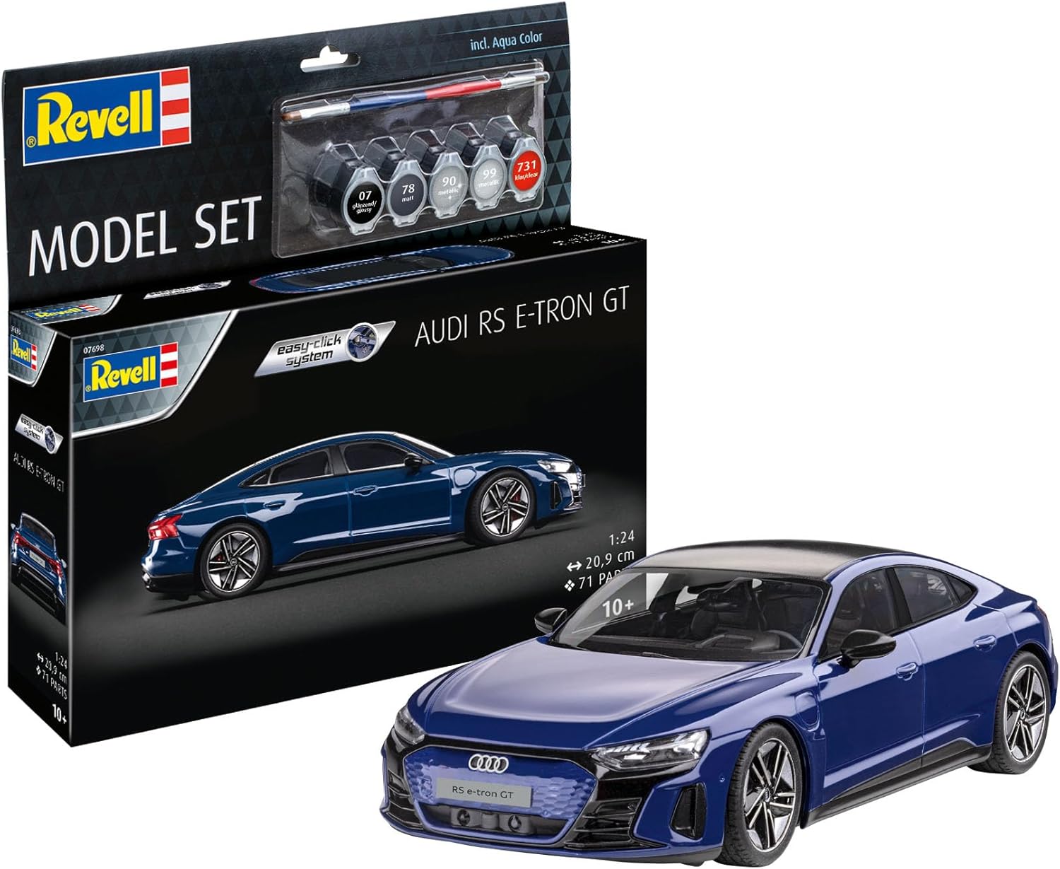 Revell Model Set 67698 Audi RS e-tron GT easy-click-system