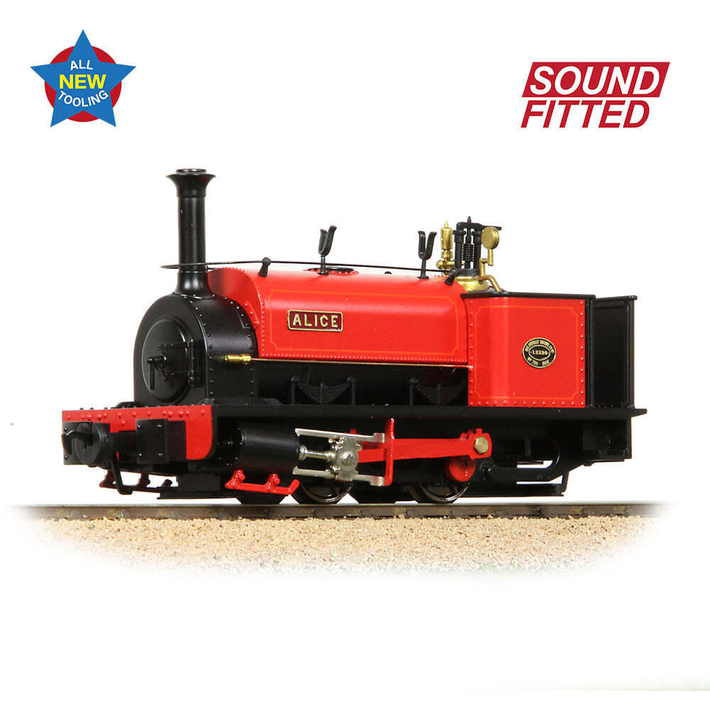 Bachmann O16.5-Quarry Hunslet 0-4-0 Alice-Dinorwic Red SOUND