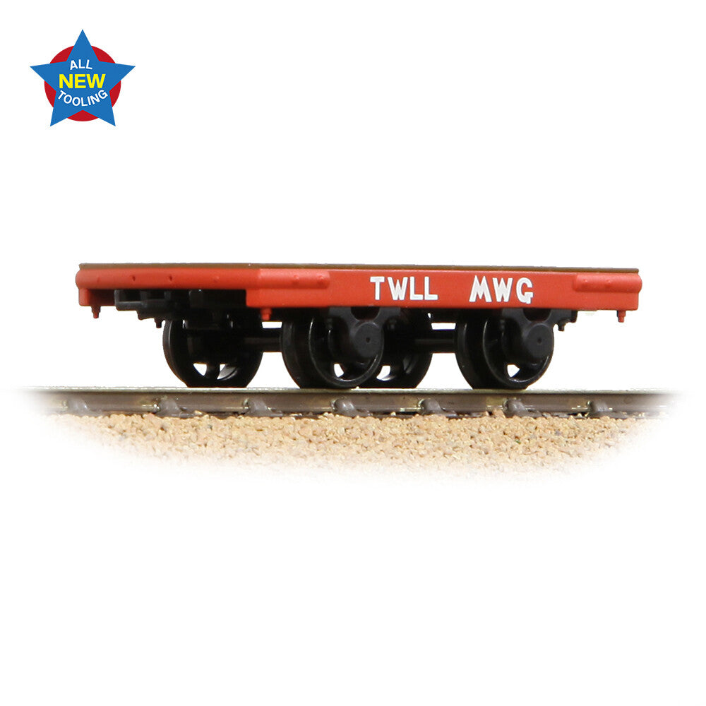Bachmann O-16.5 - Dinorwic Quarry Slate Wagon no sides Red