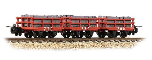 Bachmann O-16.5 - Dinorwic Slate Wagon with Sides Red